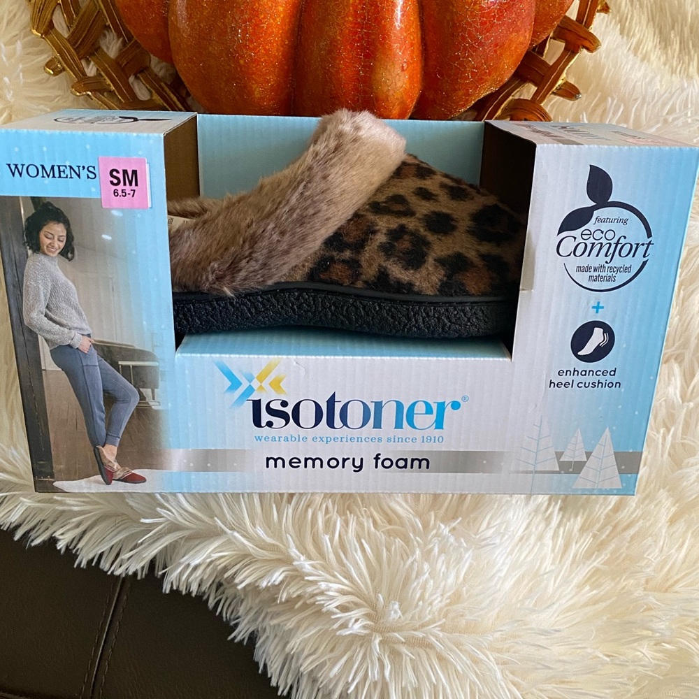 Isotoner Memory Foam Slippers